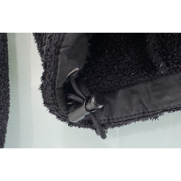 The North Face Osito Jacket Women's Medium M Fleece Black Full Zip Fuzzy Sherpa - Picture 5 of 7